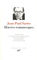 Couverture du livre « Oeuvres romanesques » de Jean-Paul Sartre aux éditions Gallimard