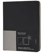 Couverture du livre « Étui slim ipad 3/4 noir + bloc notes noir » de Moleskine aux éditions Moleskine Papet