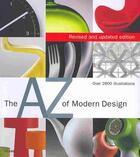 Couverture du livre « THE A-Z OF MODERN DESIGN » de Bernd Polster et Claudia Neumann aux éditions Merrell