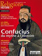 Couverture du livre « Religions et histoire N.38 ; Confucius, du mythe à l'histoire » de Religions Et Hstoire aux éditions Religions Et Histoire