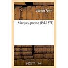 Couverture du livre « Marsyas, poeme » de Auguste Foures aux éditions Hachette Bnf