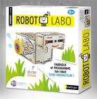 Couverture du livre « Robot labo: fabrique et programme ton robot sans ordinateur » de  aux éditions Nathan