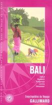 Couverture du livre « Bali » de Collectif Gallimard aux éditions Gallimard-loisirs