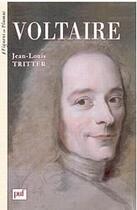 Couverture du livre « Voltaire » de Jean-Louis Tritter aux éditions Puf