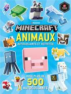 Couverture du livre « Minecraft : animaux - autocollants et activités » de  aux éditions Gallimard-jeunesse