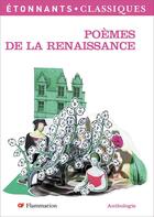 Couverture du livre « Poèmes de la Renaissance » de  aux éditions Flammarion