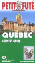 Couverture du livre « Quebec 2003, le petit fute (édition 2003) » de Collectif Petit Fute aux éditions Le Petit Fute