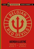 Couverture du livre « Les Diables Rouges ; agenda illustré (édition 2021/2022) » de  aux éditions Kennes Editions