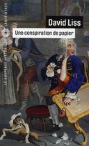 Couverture du livre « Une conspiration de papier » de David Liss aux éditions Editions Du Masque