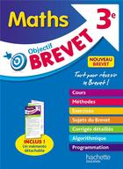 Couverture du livre « Objectif brevet maths » de Rousseau/Clamart aux éditions Hachette Education