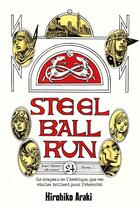 Couverture du livre « Jojo's bizarre adventure - saison 7 ; steel ball run Tome 24 » de Hirohiko Araki aux éditions Delcourt
