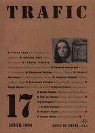 Couverture du livre « Revue Trafic N.17 » de Revue Trafic aux éditions P.o.l