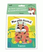 Couverture du livre « Mon petit ecureuil - tissu » de Emilie Lapeyre aux éditions Tourbillon
