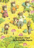 Couverture du livre « Pique nique de la famille souris (le) » de Kazuo Iwamura aux éditions Ecole Des Loisirs