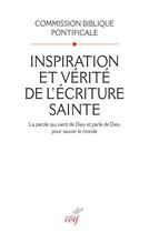 Couverture du livre « Inspiration et vérité de l'écriture sainte » de Com Bibliq Pontific aux éditions Cerf