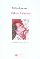 Couverture du livre « Retour à Vienne » de Roland Jaccard aux éditions Leo Scheer