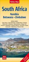 Couverture du livre « South africa namibie botswana zimbabwe » de  aux éditions Nelles