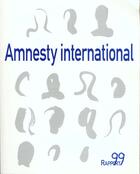 Couverture du livre « Amnesty International ; Rapport 1999 » de  aux éditions Amnesty