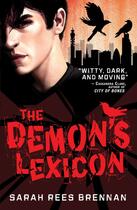 Couverture du livre « The demon's lexicon » de Sarah Rees Brennan aux éditions Editions Racine