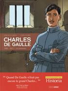 Couverture du livre « Charles de Gaulle Tome 1 : 1916-1921 ; le prisonnier » de Jean-Yves Le Naour et Claude Plumail aux éditions Bamboo