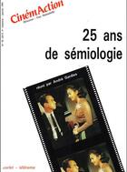 Couverture du livre « Cinemaction N.58 ; 25 Ans De Sémiologie » de  aux éditions Charles Corlet
