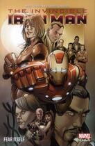 Couverture du livre « The invincible Iron Man t.4 : fear itself » de Matt Fraction et Salvador Larroca aux éditions Panini