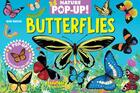 Couverture du livre « La nature en pop-up ! : Butterflies » de David Hawcock aux éditions Nuinui Jeunesse