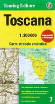 Couverture du livre « Toscane 1/200.000 (it) » de  aux éditions Craenen