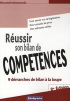 Couverture du livre « Reussir son bilan de competences » de  aux éditions Studyrama