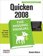 Couverture du livre « Quicken 2008: The Missing Manual » de Bonnie Biafore aux éditions O Reilly