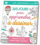 Couverture du livre « Almaniak activités 365 jours pour apprendre à dessiner (édition 2019) » de  aux éditions Editions 365