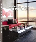 Couverture du livre « Living in style New York » de  aux éditions Teneues - Livre