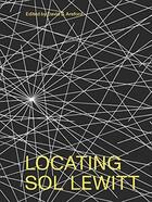 Couverture du livre « Locating sol lewitt » de David S. Areford aux éditions Yale Uk