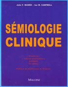 Couverture du livre « Semiologie clinique » de Munro John Forbes aux éditions Maloine