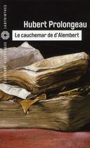 Couverture du livre « Le cauchemar de d'Alembert » de Hubert Prolongeau aux éditions Editions Du Masque