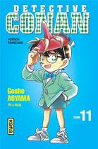 Couverture du livre « Détective Conan Tome 11 » de Gosho Aoyama aux éditions Kana