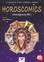 Couverture du livre « Horoscomics votre signe en bd » de Janvier et Morchoisne et Rodrigue aux éditions Jet Stream