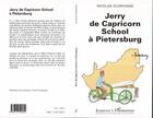 Couverture du livre « JERRY DE CAPRICORN SCHOOL À PIETERSBURG » de Nicolas Ouwehand aux éditions L'harmattan