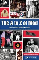 Couverture du livre « A to z of mod » de Paolo Hewitt aux éditions Prestel