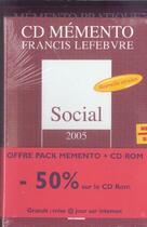 Couverture du livre « Pack social 2005 (édition 2005) » de  aux éditions Lefebvre
