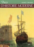 Couverture du livre « Précis d'histoire moderne (5e édition) » de Andre Corvisier aux éditions Puf