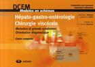 Couverture du livre « Hépato-gastro-entérologie et chirugie viscérale » de Leduc/Talagas aux éditions Estem
