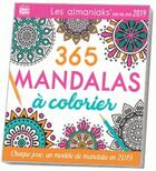 Couverture du livre « Almaniak activités mandalas à colorier (édition 2019) » de  aux éditions Editions 365