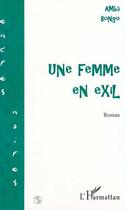 Couverture du livre « Une femme en exil » de Amba Bongo aux éditions L'harmattan