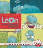 Couverture du livre « Léon le petit éléphant grognon » de Isabelle Charly et Cecile Beaucourt aux éditions Gautier Languereau