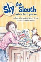Couverture du livre « Sly the Sleuth and the Food Mysteries » de Napoli Donna Jo aux éditions Penguin Group Us