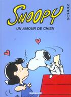 Couverture du livre « Snoopy t.38 ; un amour de chien » de Schulz C M. aux éditions Dargaud