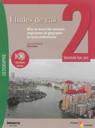 Couverture du livre « Etudes de cas geographie seconde bac pro » de Jannin Bruno aux éditions Crdp De Poitiers