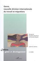 Couverture du livre « Genre, nouvelle division internationale du travail et migrations » de Christine Verschuur et Fenneke Reysoo aux éditions Editions L'harmattan