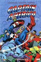 Couverture du livre « Captain America : Intégrale vol.9 : 1975 » de Englehart/Buscema aux éditions Panini